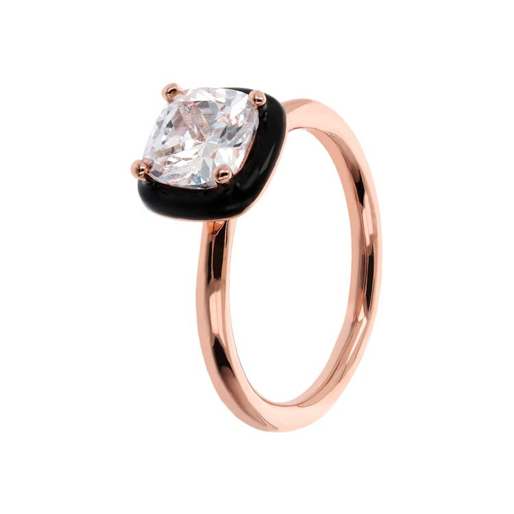 Bronzallure Altissima Black Ring