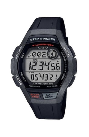 Casio Men's Step Tracker Running Watch WS2000H-1A