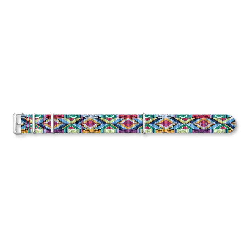 Thomas Sabo Watch Band "Code TS Nato Coloured Graphic Patterns"