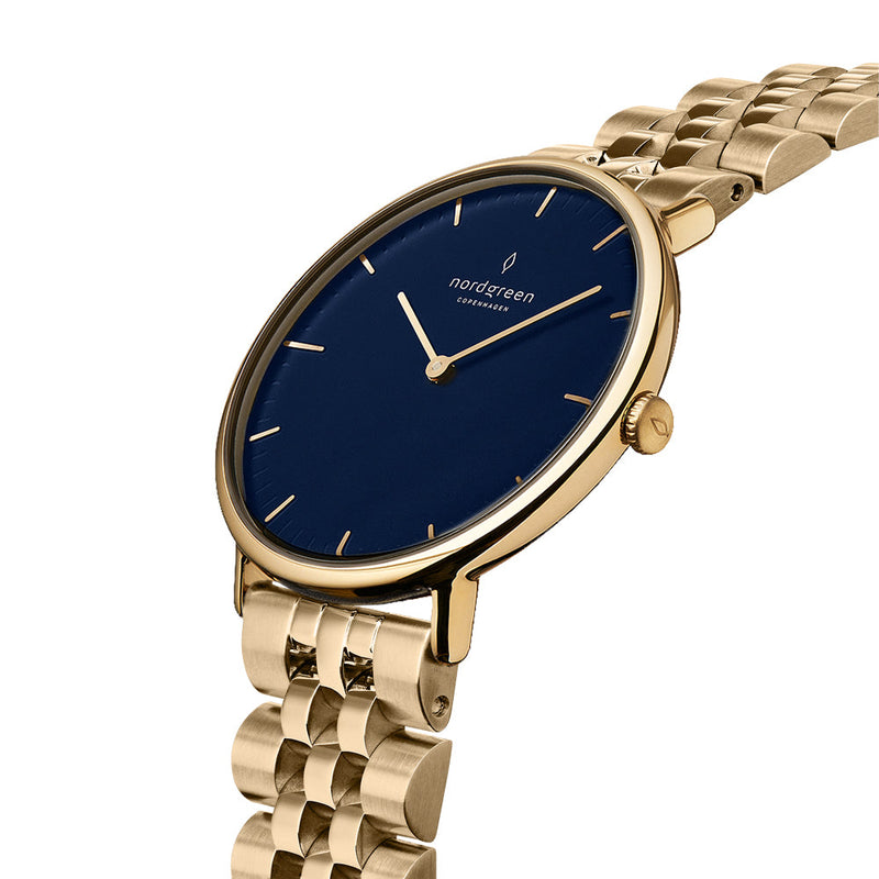 Nordgreen Native 36mm Gold Watch