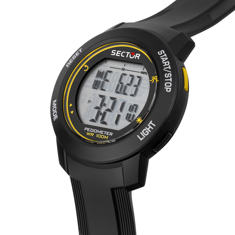 Sector EX-37 Black Digital Watch R3251284001