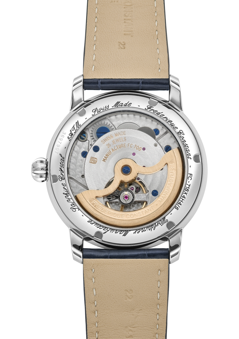 Frederique Constant Worldtimer Automatic Watch FC-718NWM4H6