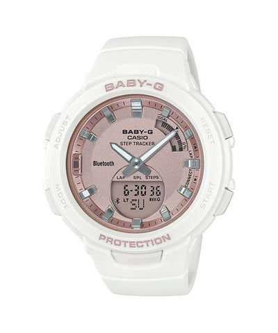 Baby- G Pink Dial Bluetooth Watch BSAB100MF-7A