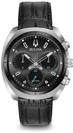 Bulova Curv Black Chronograph Men's Watch 98A155