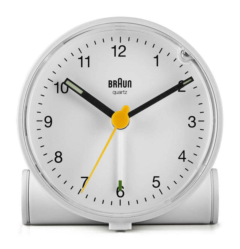 Braun Classic Analogue White Alarm Clock