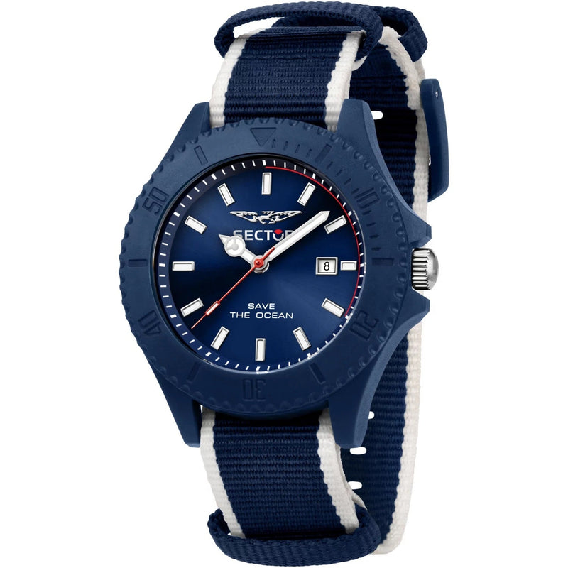 Sector Save The Ocean Blue Nato Watch R3251539001