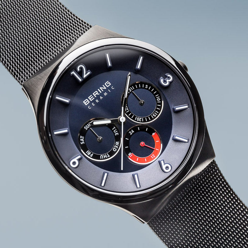 Bering Ceramic Brushed Black Watch