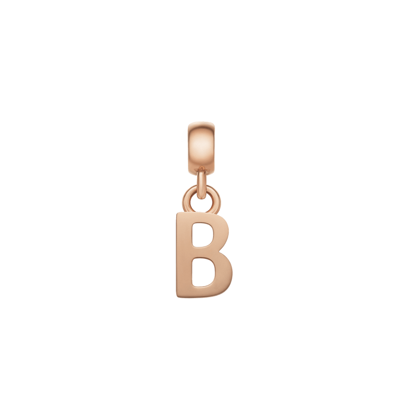 Daniel Wellington Letter Charm Rose Gold