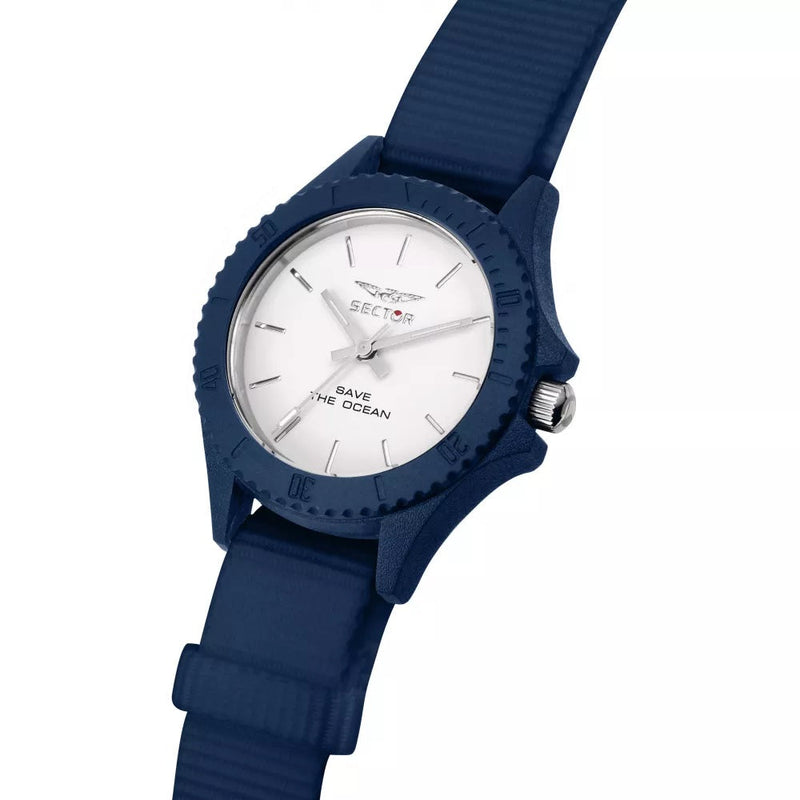 Sector Ladies Save The Ocean Blue Nato Watch R3251539502