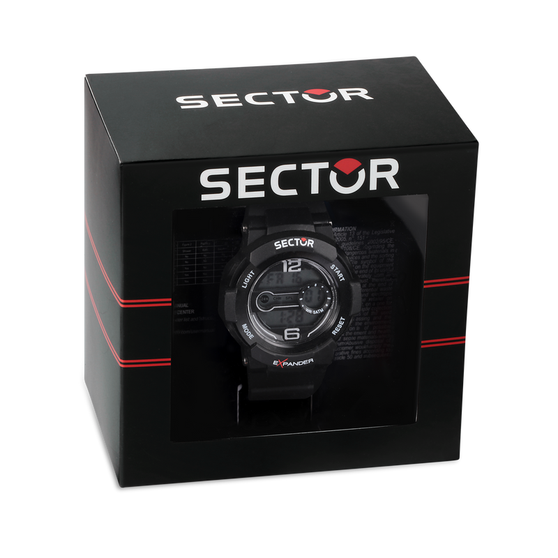 Sector EX-16 Black Digital Watch R3251525001