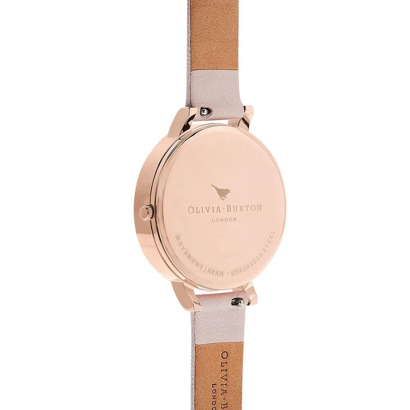 Olivia Burton Semi Precious Rose Gold Blossom Watch - Gold