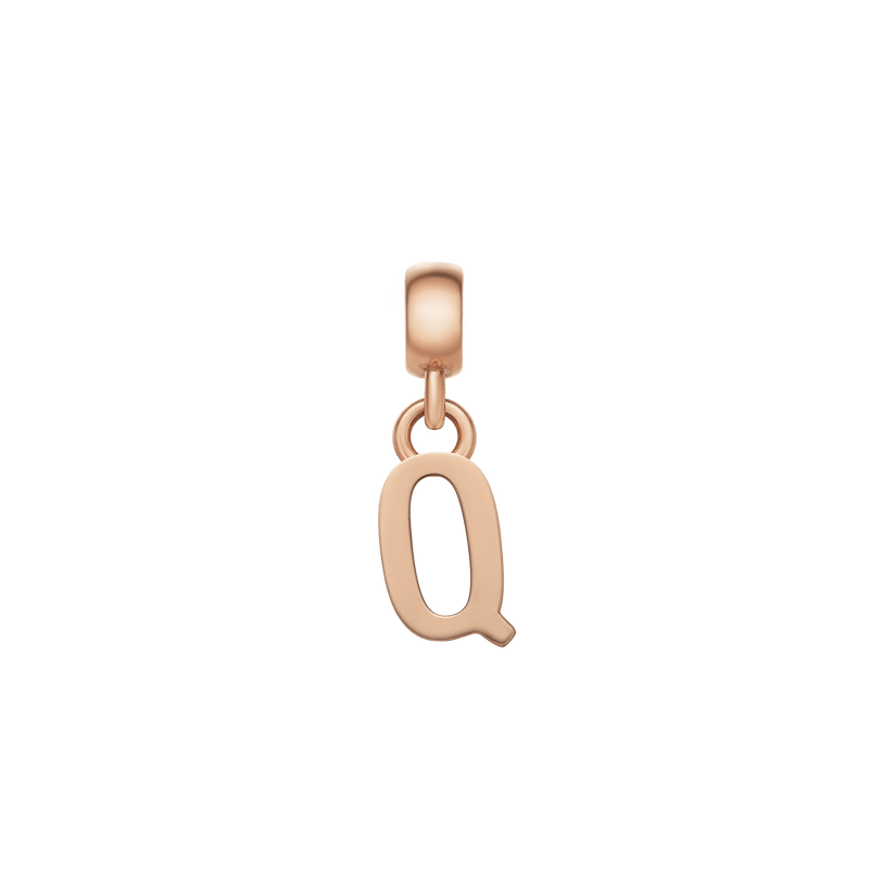 Daniel Wellington Letter Charm Rose Gold