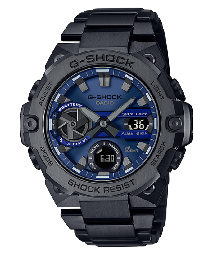 G-Shock Connected Stainless Steel Solar Mens Watch GSTB400BD-1A2