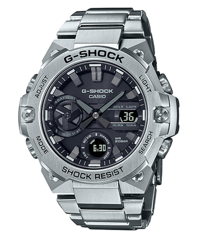 G-Shock Connected Stainless Steel Solar Mens Watch GSTB400D-1A