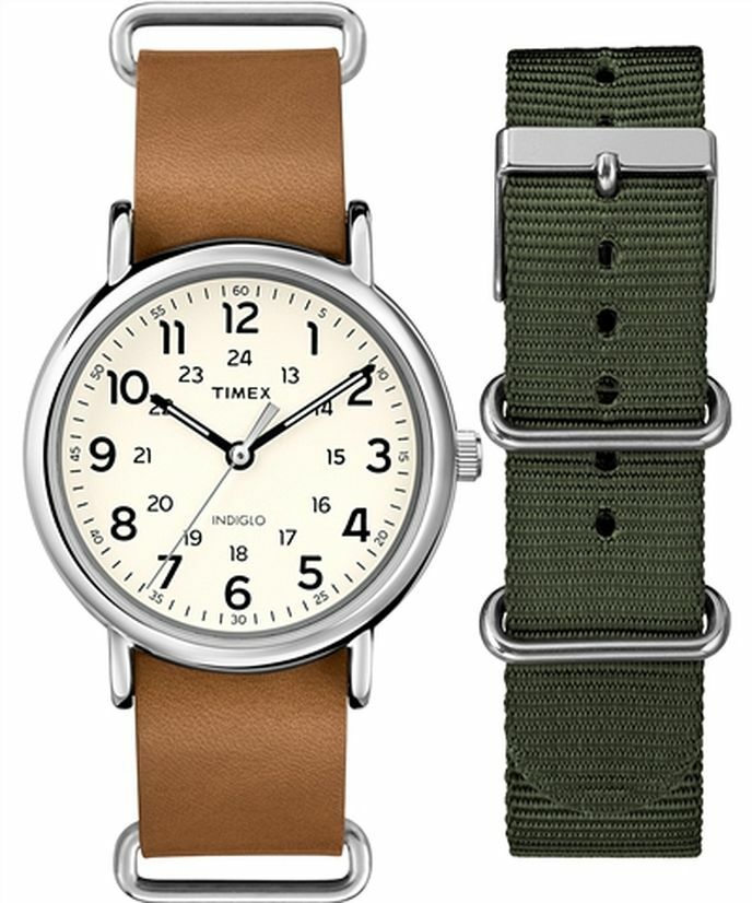 Timex Mens Weekender 40Mm Watch Interchangeable Bands