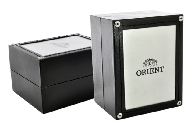 Orient Dress Automatic Gold Numeric Black Dial Mens Watch