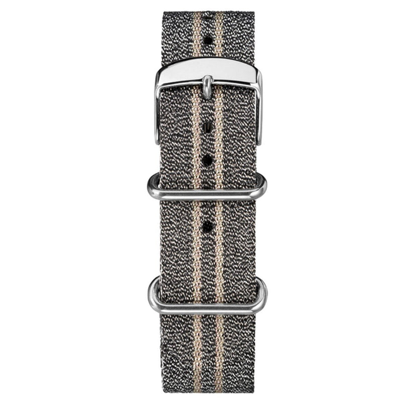 Timex Weekender 38Mm Metallic Lady'S Watch White Gray Analog Tw2R92200