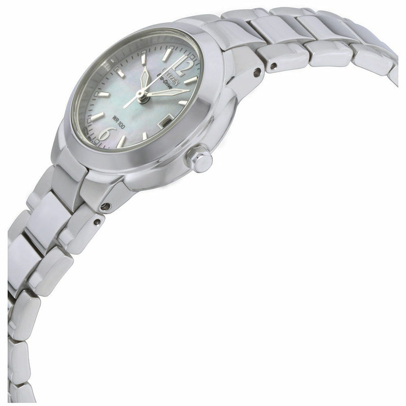 Citizen Silhouette Eco-Drive Mother Of Pearl Dial Ew1670-59D Womens Watch