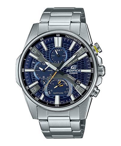 Casio Edifice Blue Dial Chronograph Smartphone Link EQB1200D-2A