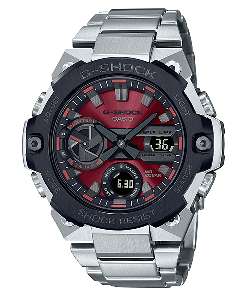 G-Shock Connected Stainless Steel Solar Mens Watch GSTB400AD-1A4