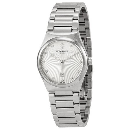 Victorinox Swiss Army Victoria Silver Dial Stainless Steel Ladies Watch