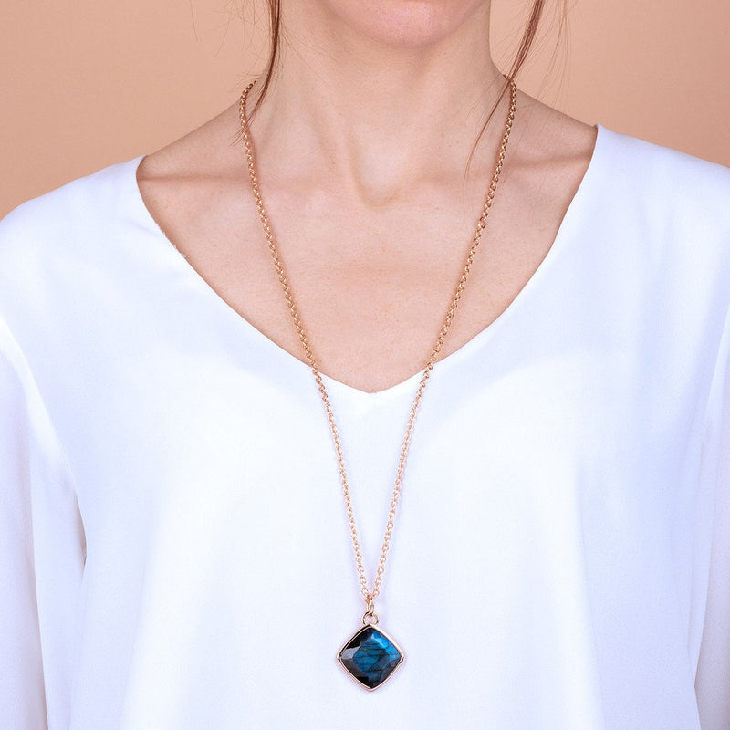 Bronzallure Incanto Rhombus Shape Necklace