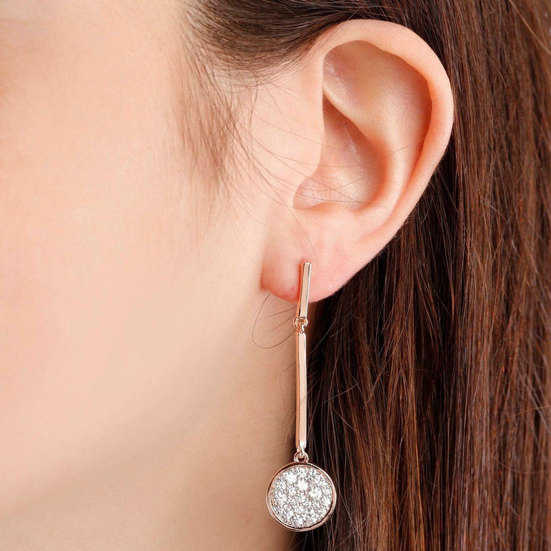 Bronzallure Micro Pave Earrings